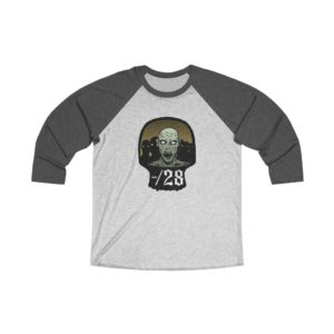 Dash28 Logo Unisex Tri-Blend 3/4 Raglan Tee